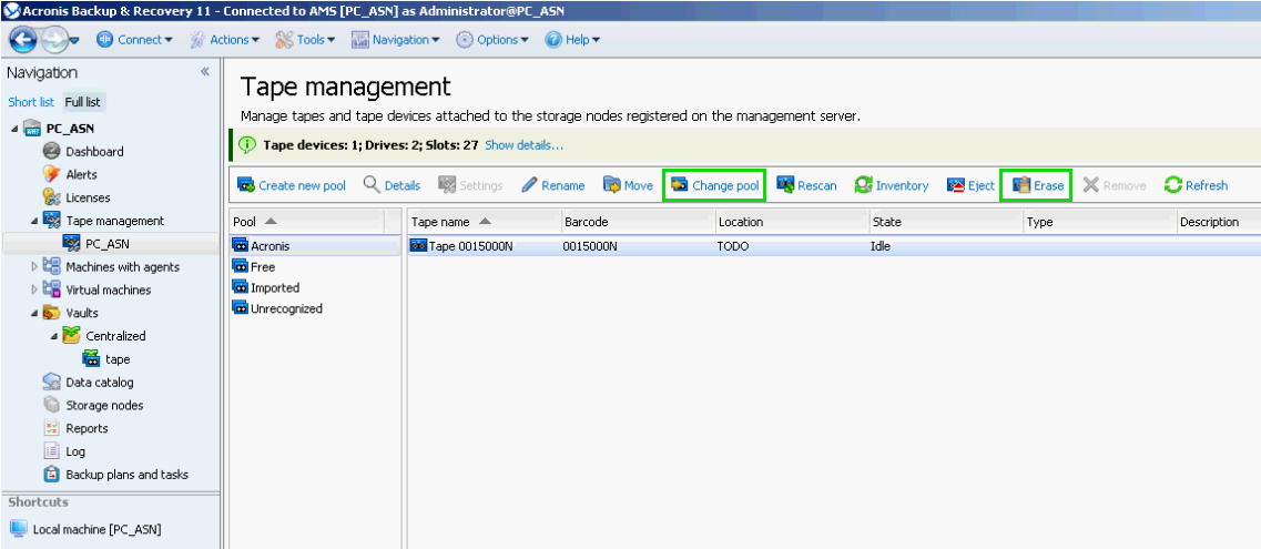 acronis backup advanced