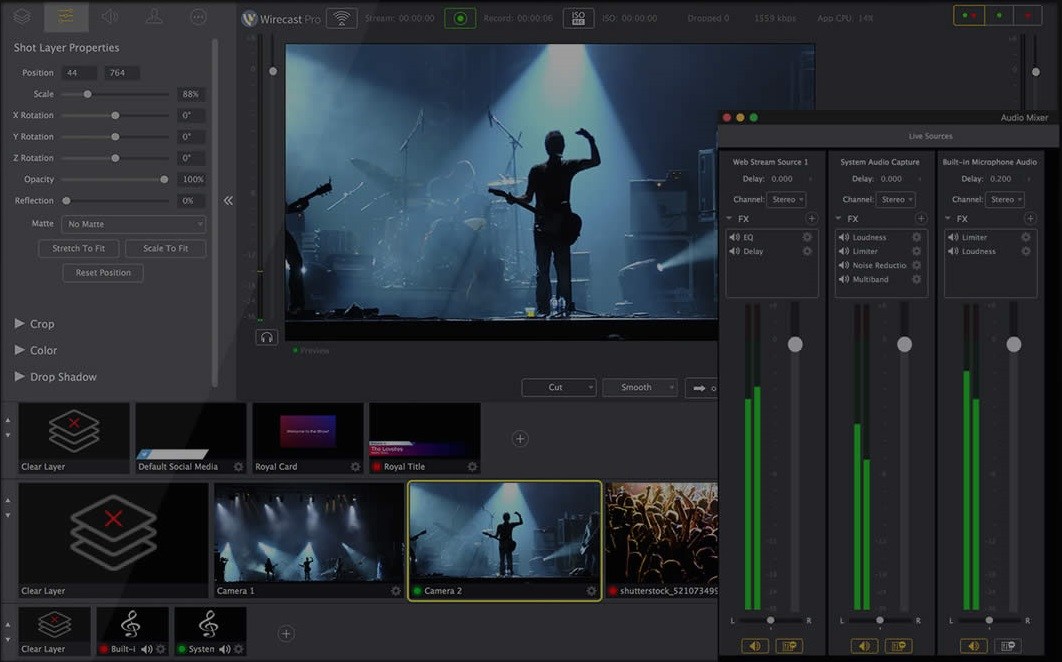 Wirecast For Live Event Production