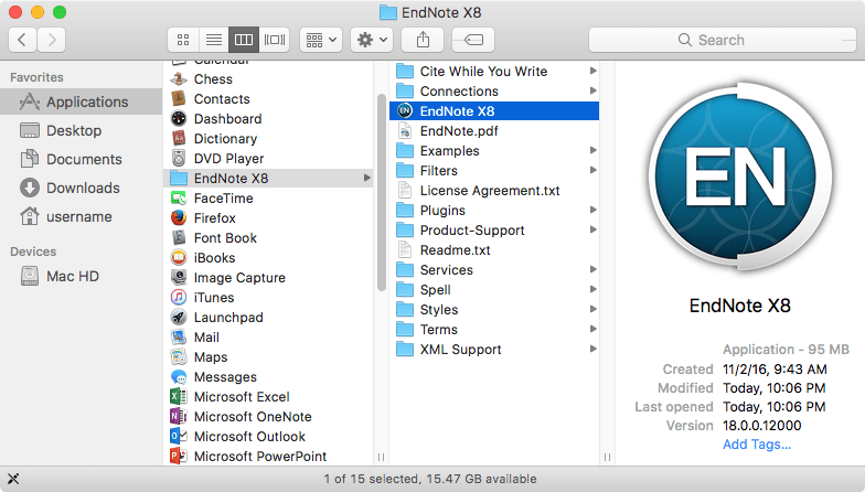 instal the last version for ipod EndNote 21.1.17328