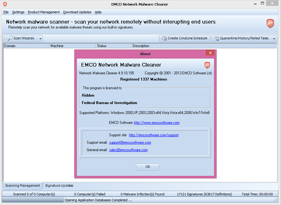 EMCO Network Malware Cleaner 7 Crack + Activation Key Free Download 