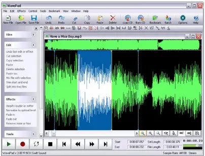 WavePad Audio Editor Full Version With Crack Free Download